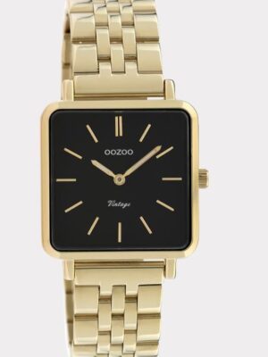 Horloge | Vintage gold/black (g)