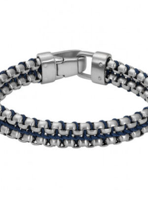 Armband | Brandon (blauw, 21cm)